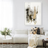 Aqua Sketch 2 Canvas Print