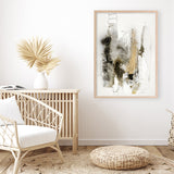 Aqua Sketch 2 Art Print