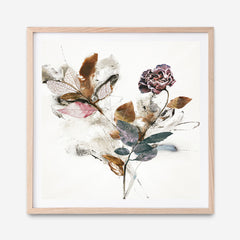 Playing Flower 1 (Square) Art Print
