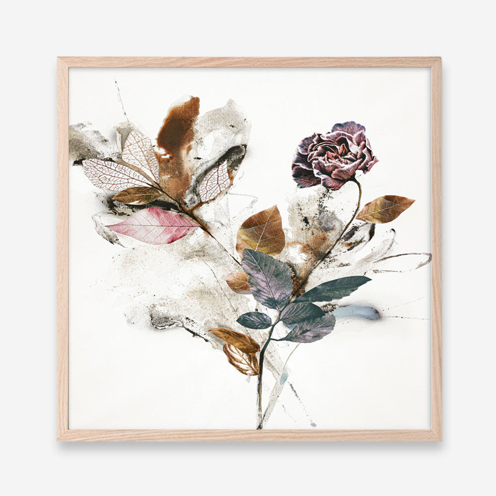 Playing Flower 1 (Square) Art Print