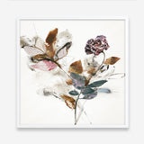 Playing Flower 1 (Square) Art Print