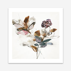 Playing Flower 1 (Square) Art Print