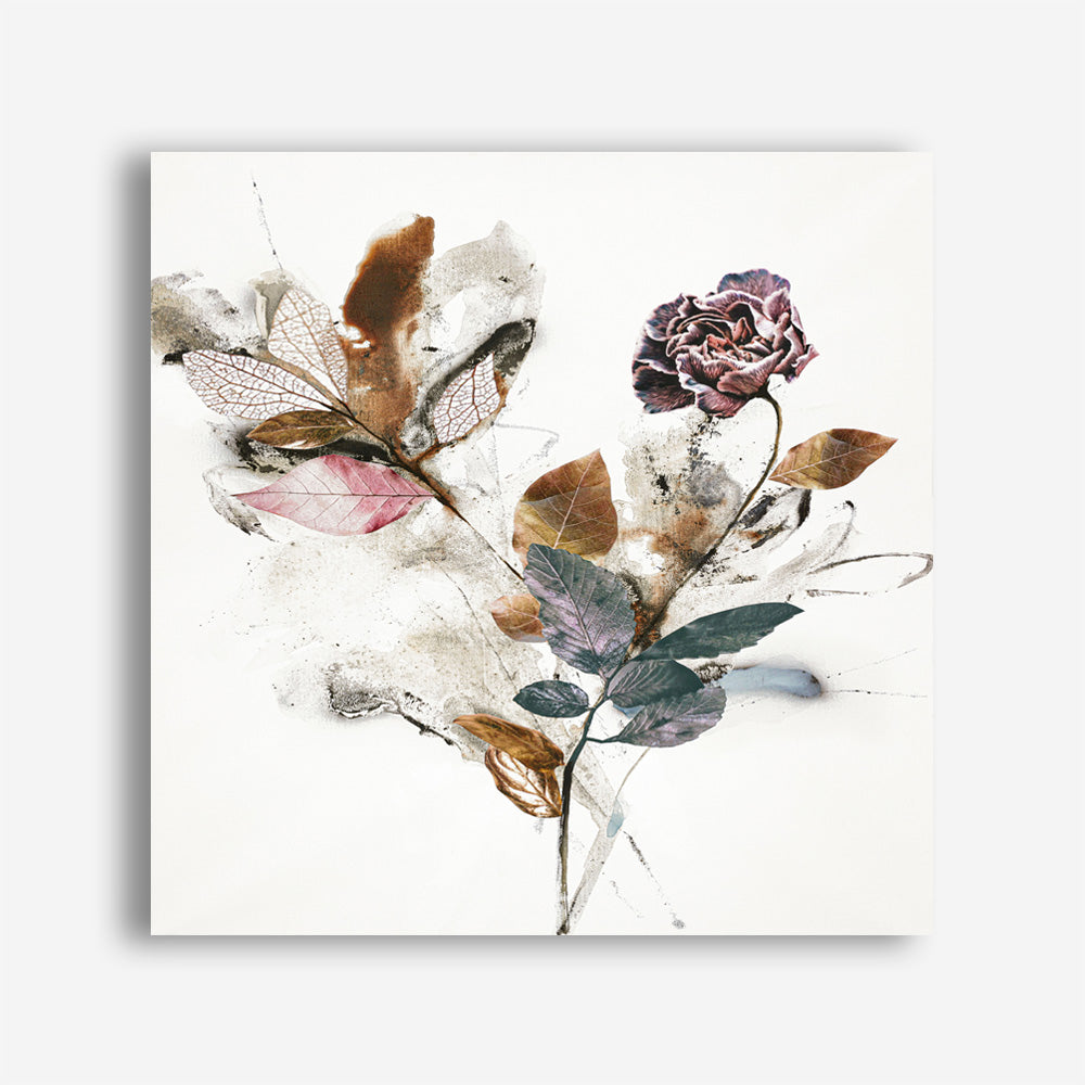 Playing Flower 1 (Square) Canvas Print