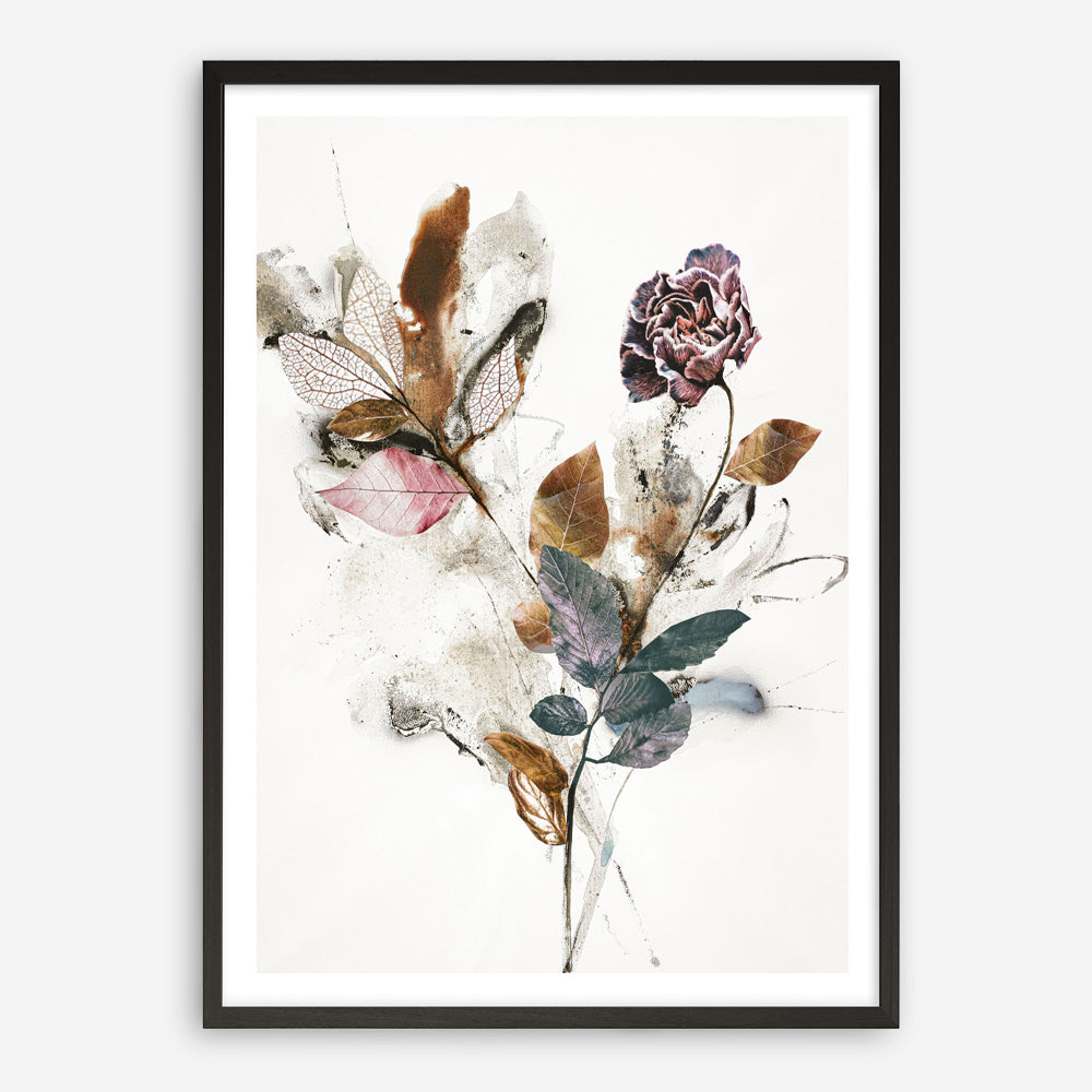 Playing Flower 1 Art Print