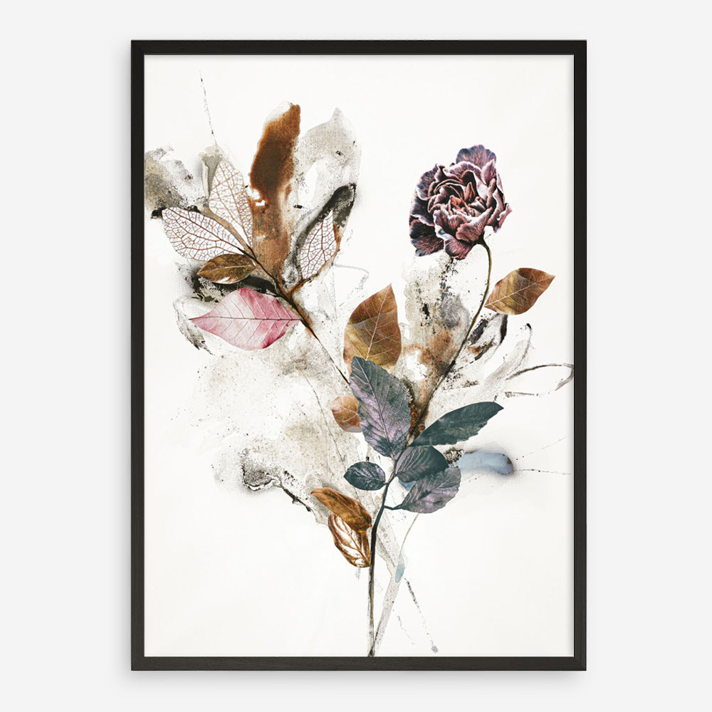 Playing Flower 1 Art Print