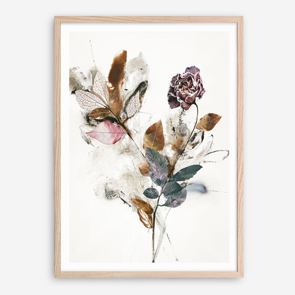 Playing Flower 1 Art Print