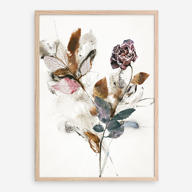 Playing Flower 1 Art Print