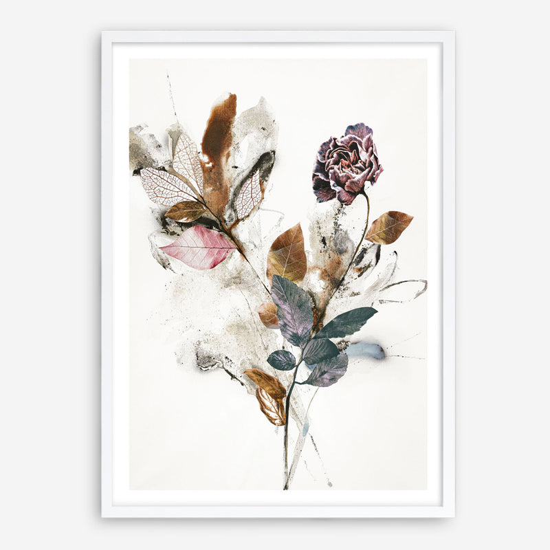 Playing Flower 1 Art Print