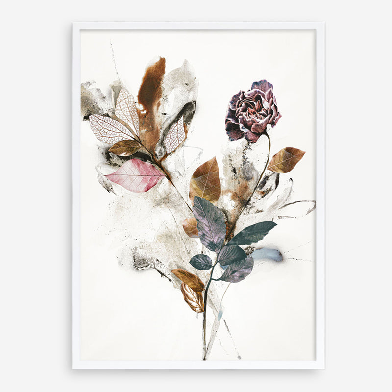 Playing Flower 1 Art Print