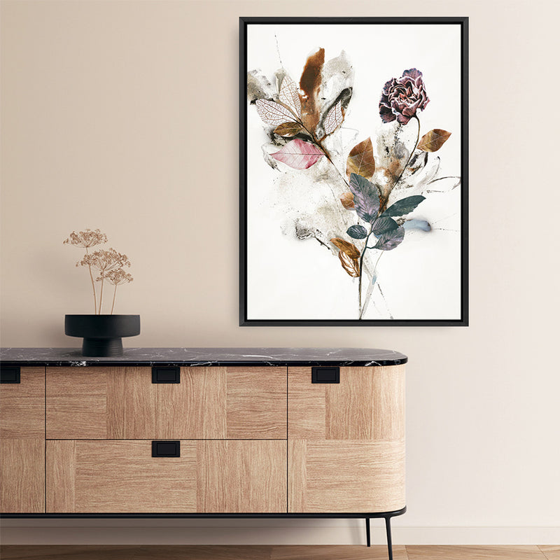 Playing Flower 1 Canvas Print