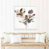 Playing Flower 1 (Square) Art Print