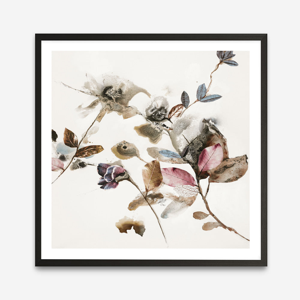 Playing Flower 2 (Square) Art Print