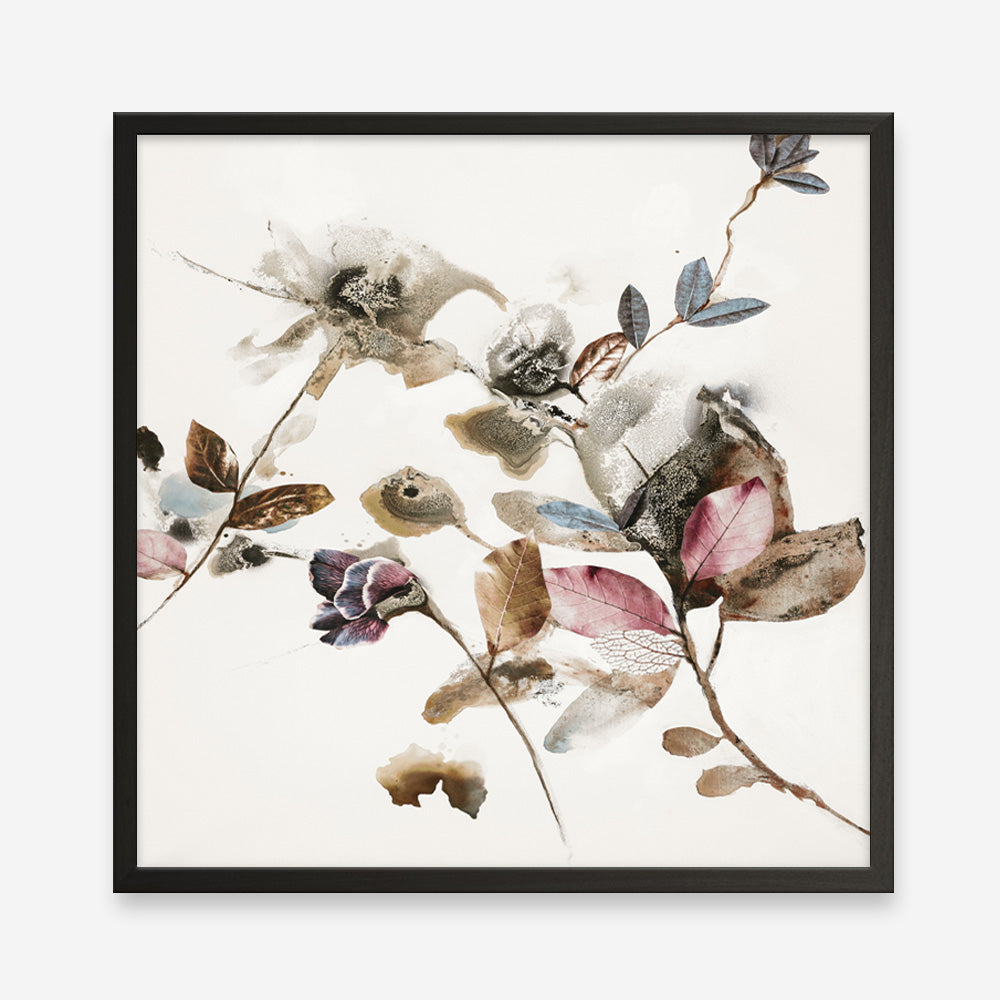 Playing Flower 2 (Square) Art Print