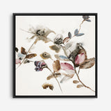 Playing Flower 2 (Square) Canvas Print