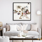 Playing Flower 2 (Square) Canvas Print