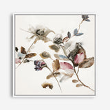 Playing Flower 2 (Square) Canvas Print