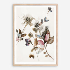 Playing Flower 2 Art Print