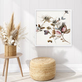 Playing Flower 2 (Square) Art Print