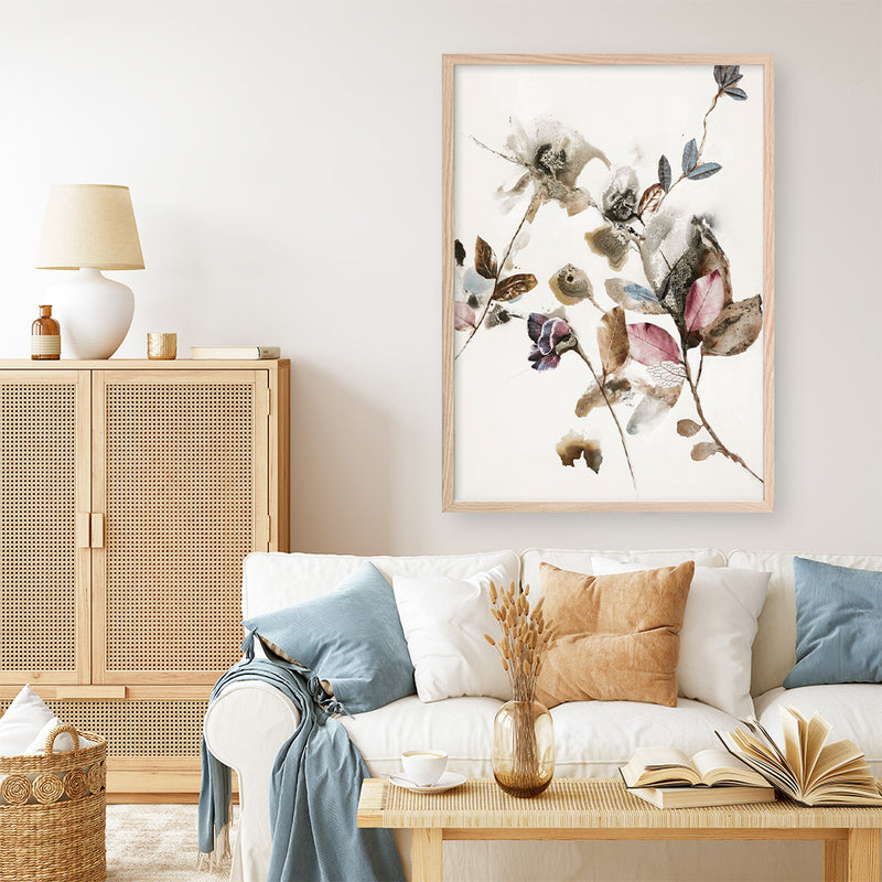 Playing Flower 2 Art Print