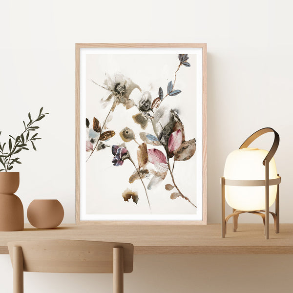Playing Flower 2 Art Print
