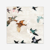 Abstract Birds 1 (Square) Art Print
