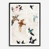 Abstract Birds 1 Art Print