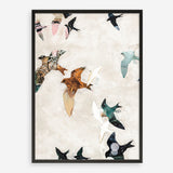 Abstract Birds 1 Art Print