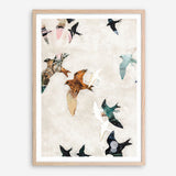 Abstract Birds 1 Art Print
