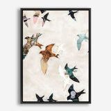Abstract Birds 1 Canvas Print