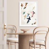 Abstract Birds 2 Art Print