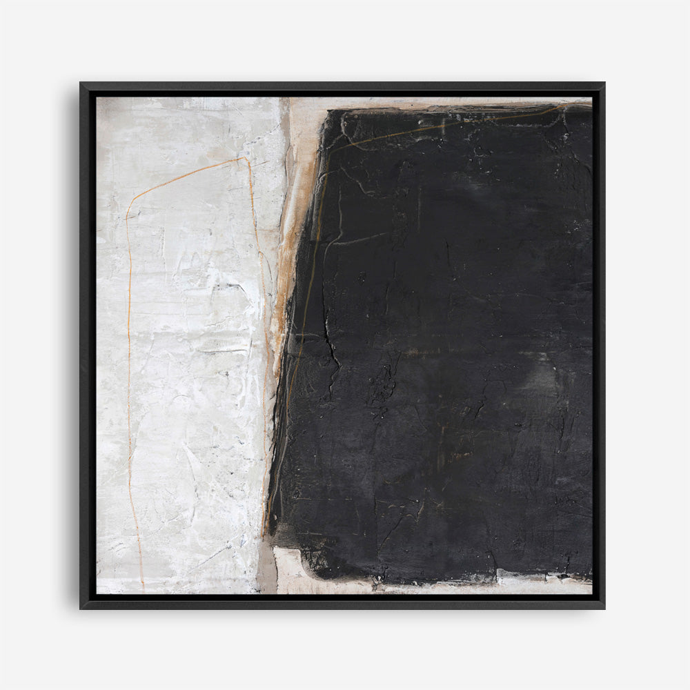 Blackout (Square) Canvas Print