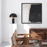 Blackout (Square) Canvas Print