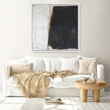 Blackout (Square) Canvas Print