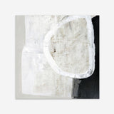 White Stone (Square) Art Print