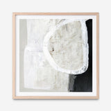 White Stone (Square) Art Print