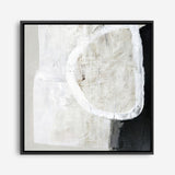 White Stone (Square) Canvas Print
