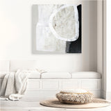 White Stone (Square) Canvas Print