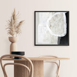 White Stone (Square) Art Print