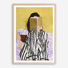 Reading Art Print