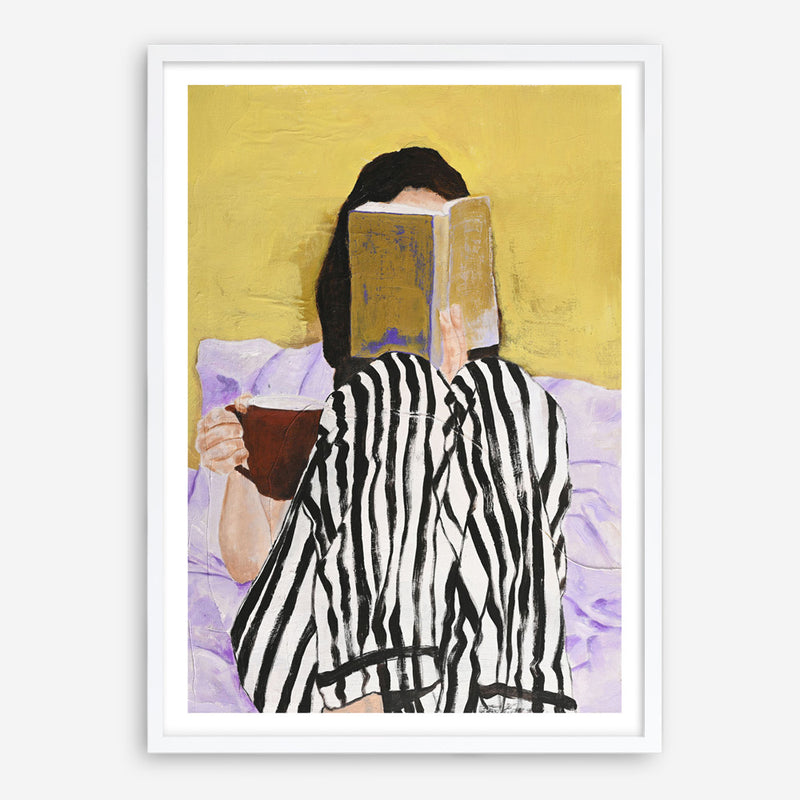 Reading Art Print