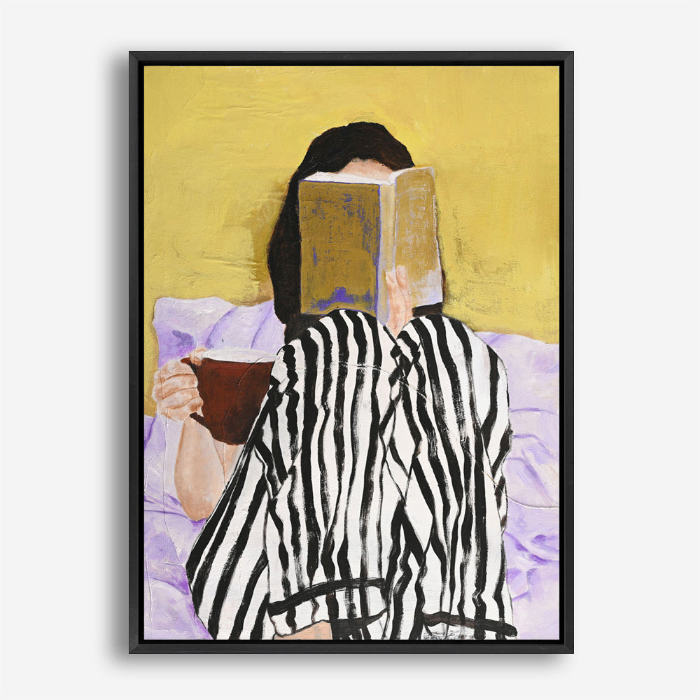Reading Canvas Print
