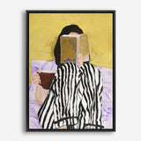 Reading Canvas Print