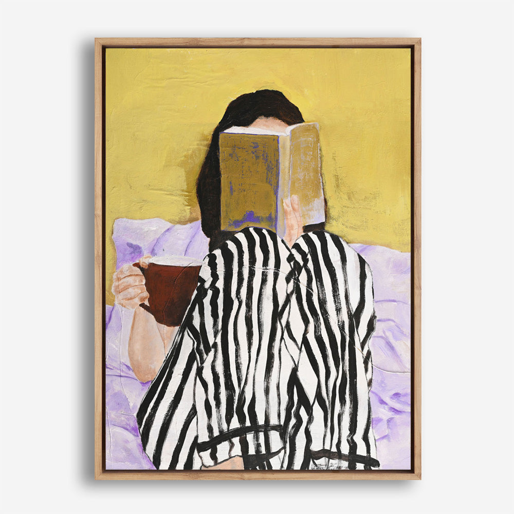 Reading Canvas Print