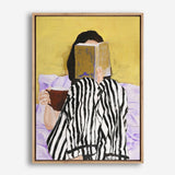 Reading Canvas Print