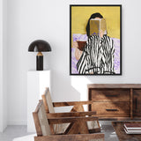 Reading Canvas Print