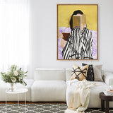 Reading Canvas Print