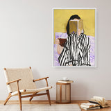 Reading Canvas Print