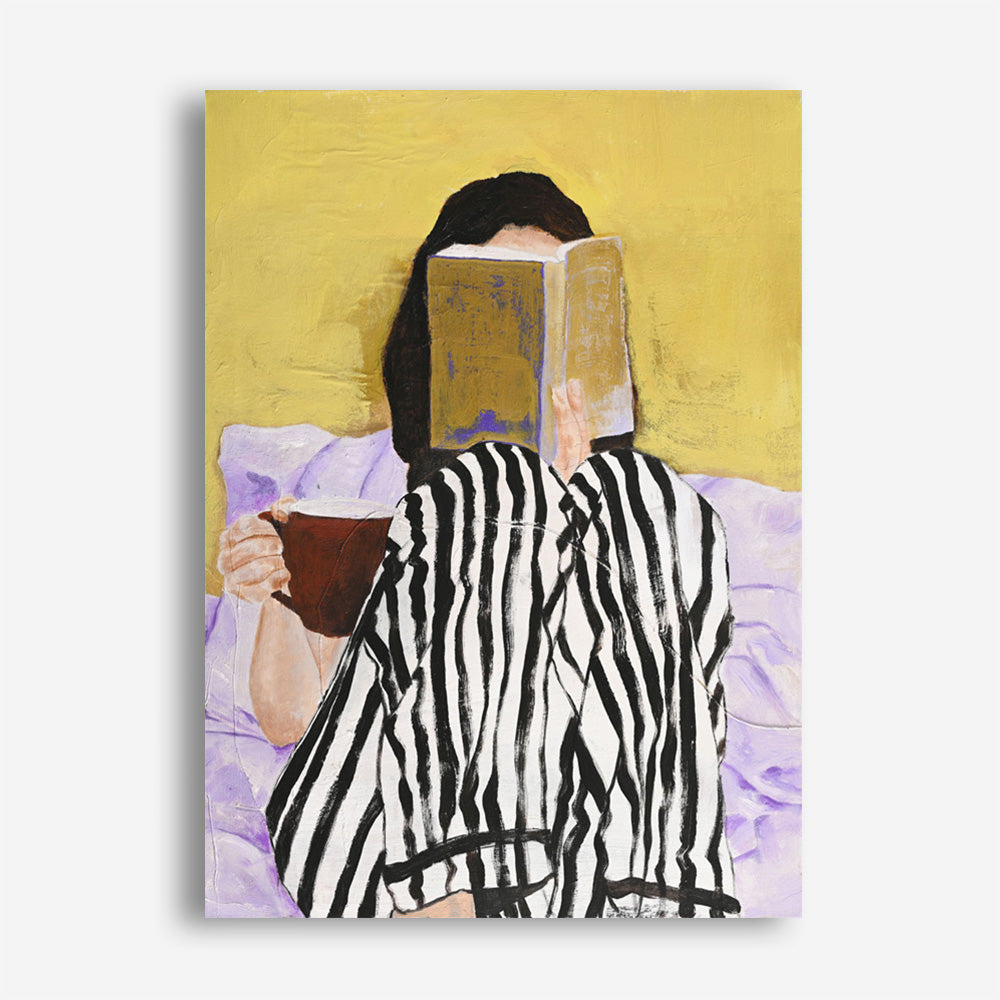 Reading Canvas Print