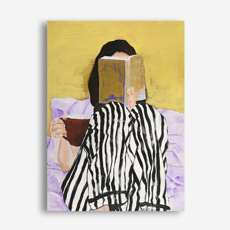 Reading Canvas Print