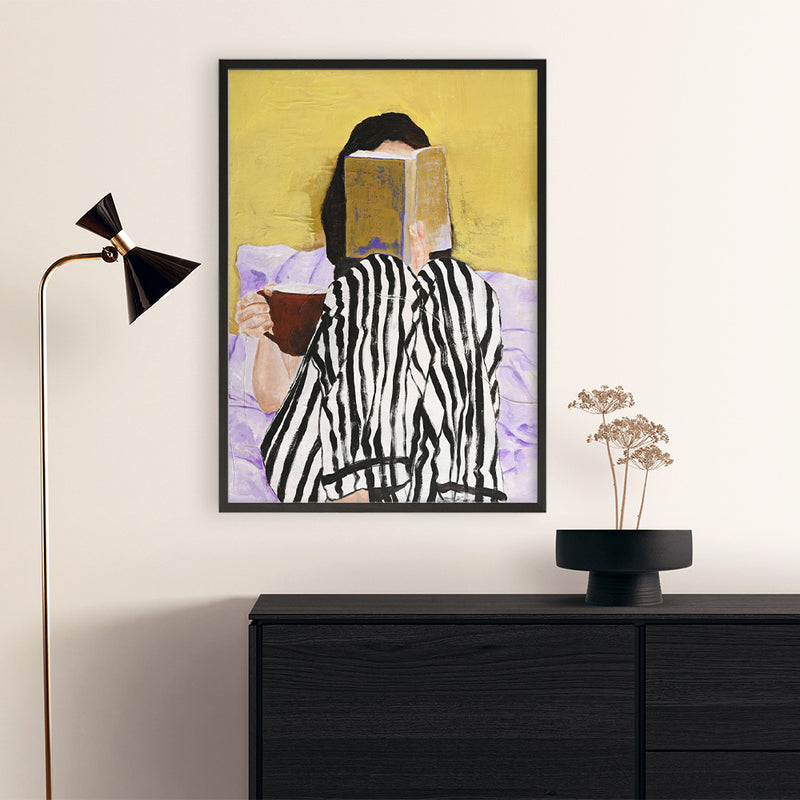 Reading Art Print
